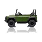 Camioneta a Batería Land Rover Defender BJLS8605 12V Verde - Imagen 3