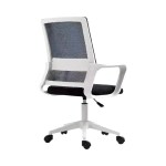 Silla de Oficina Ryan SIL170 Bicolor Negra y Blanca Ergonómica - Imagen 3