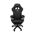 Silla Gamer Artec Negra Ergonómica Reclinable 130 con Posapie