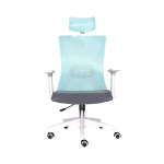 Silla Gamer FANTECH Menta OCA258 Malla Transpirable Piston Clase 4