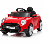 Auto a Batería Infantil Tipo Mini Cooper con Control Remoto Rojo - SX3518