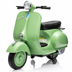 Moto a Batería Infantil Vespa Verde - A8820
